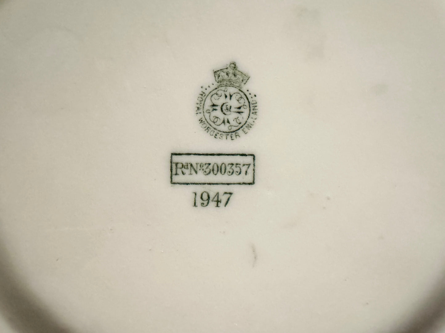 Antique Royal Worcester Blush Ivory Jardinière